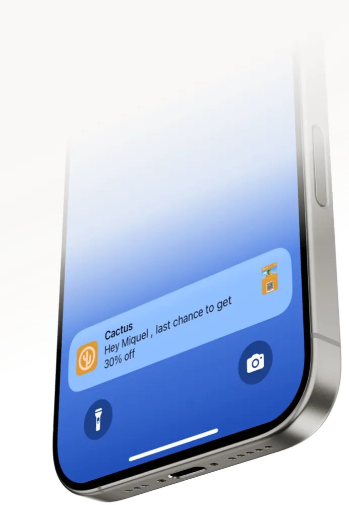Location-based wallet notifications