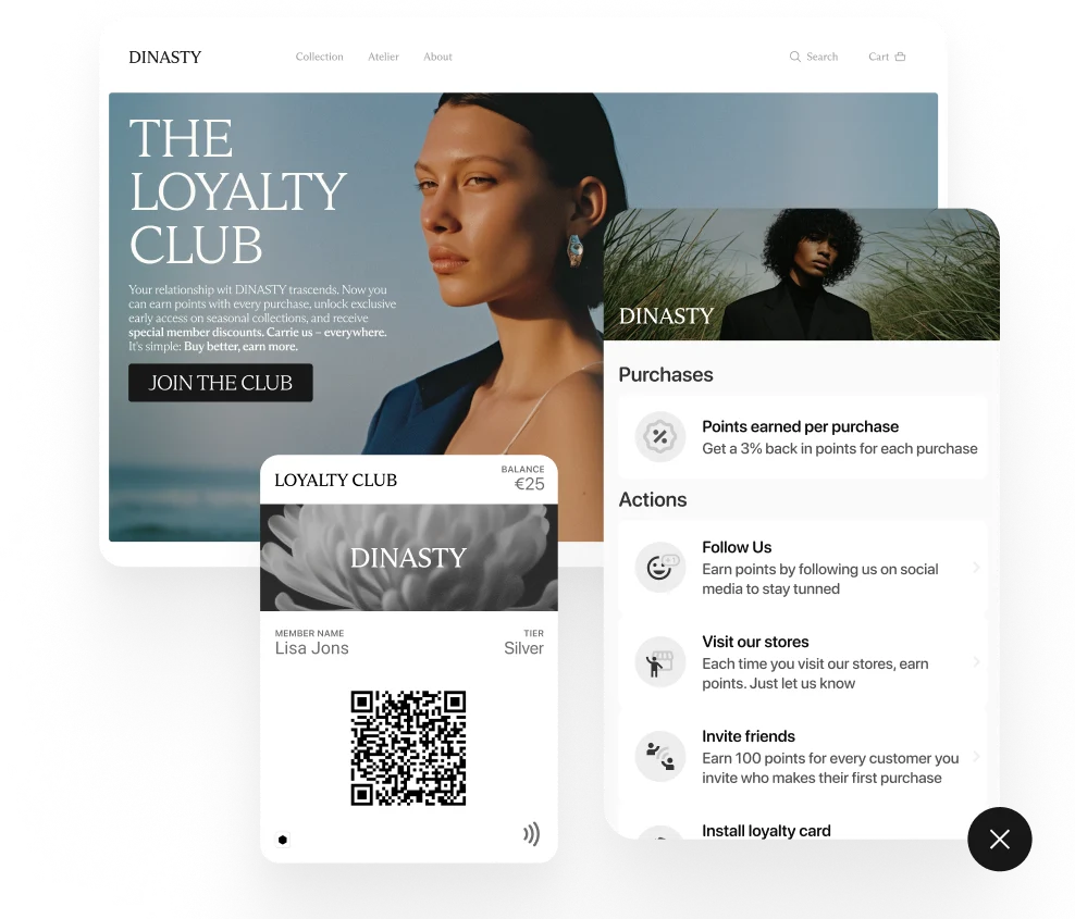 JeriCommerce loyalty platform dashboard